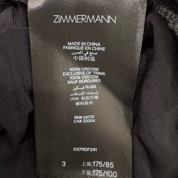 ZIMMERMANN Illustration asymmetric ruched stretch-mesh midi dress - Picture 13 of 14